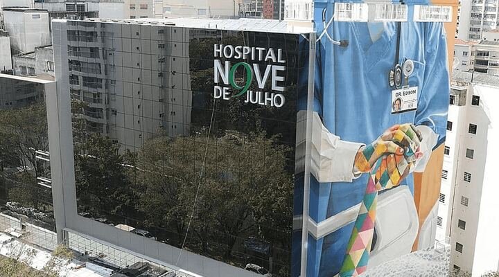 Hospital Nove de Julho, em São Paulo